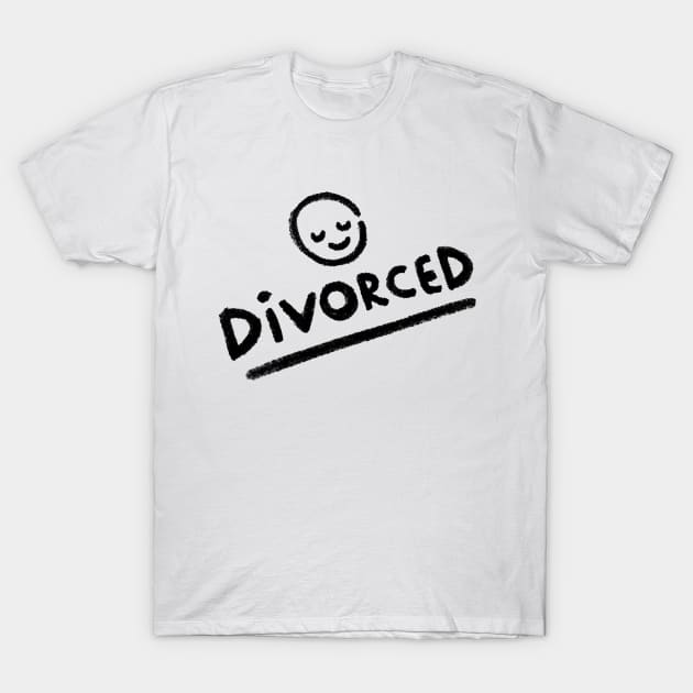 Divorced T-Shirt by Pickledjo